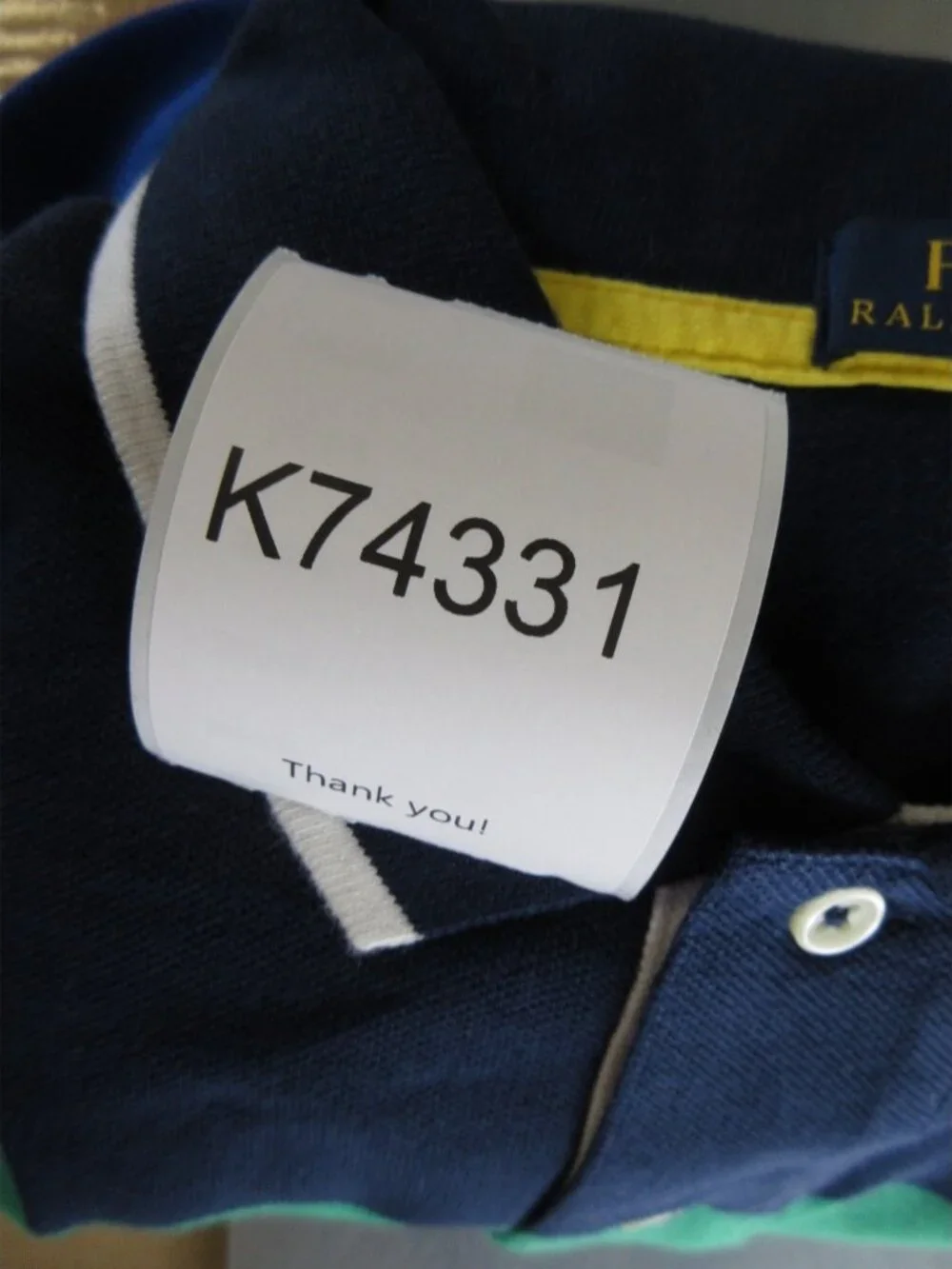 Polo Ralph Lauren Polo Shirt 2XB Big Offshore Sailing P15 Team Striped